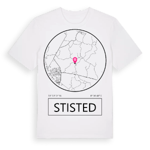 Stisted t-shirt – ekologisk bomull t-shirt från Pinshirt