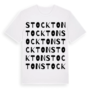 Stockton ordlek t-shirt – ekologisk bomull t-shirt från Pinshirt