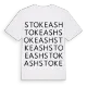 Stoke Ash ordlek t-shirt
