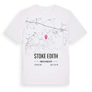 Stoke Edith karta t-shirt – ekologisk bomull t-shirt från Pinshirt