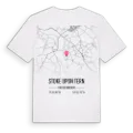 Stoke upon Tern karta t-shirt