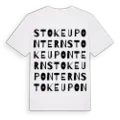 Stoke upon Tern ordlek t-shirt