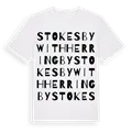 Stokesby with Herringby ordlek t-shirt