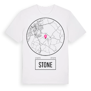 Stone t-shirt – ekologisk bomull t-shirt från Pinshirt