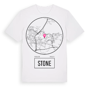 Stone t-shirt – ekologisk bomull t-shirt från Pinshirt