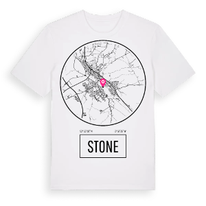 Stone t-shirt – ekologisk bomull t-shirt från Pinshirt