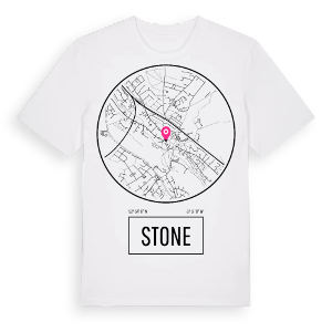Stone t-shirt – ekologisk bomull t-shirt från Pinshirt