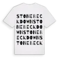 Stonebeck Down ordlek t-shirt