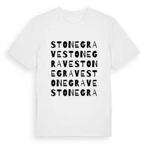 Stonegrave ordlek t-shirt – ekologisk bomull t-shirt från Pinshirt