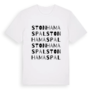 Stonham Aspal ordlek t-shirt – ekologisk bomull t-shirt från Pinshirt