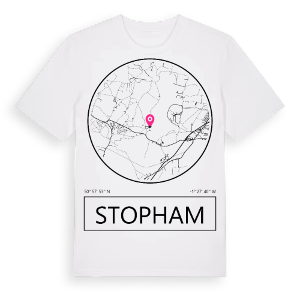 Stopham t-shirt – ekologisk bomull t-shirt från Pinshirt