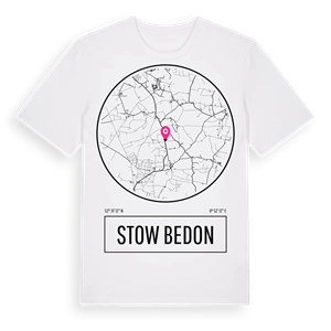 Stow Bedon t-shirt – ekologisk bomull t-shirt från Pinshirt