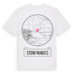 Stow Maries t-shirt – ekologisk bomull t-shirt från Pinshirt