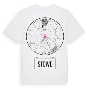 Stowe t-shirt – ekologisk bomull t-shirt från Pinshirt