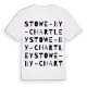 Stowe-by-Chartley ordlek t-shirt