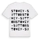 Stowey-Sutton ordlek t-shirt