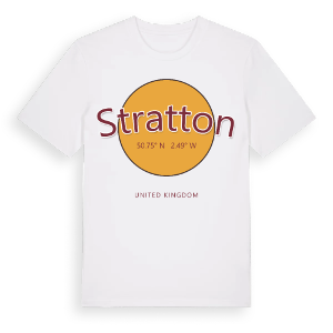 Stratton cirkel t-shirt – ekologisk bomull t-shirt från Pinshirt