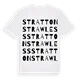 Stratton Strawless ordlek t-shirt