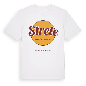Strete cirkel t-shirt – ekologisk bomull t-shirt från Pinshirt