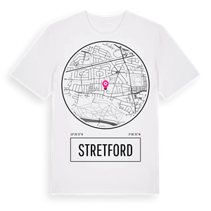 Stretford t-shirt – ekologisk bomull t-shirt från Pinshirt