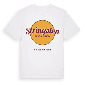 Stringston cirkel t-shirt – ekologisk bomull t-shirt från Pinshirt