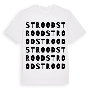 Strood ordlek t-shirt – ekologisk bomull t-shirt från Pinshirt