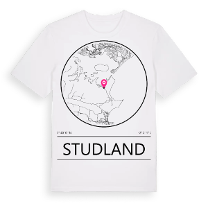 Studland t-shirt – ekologisk bomull t-shirt från Pinshirt