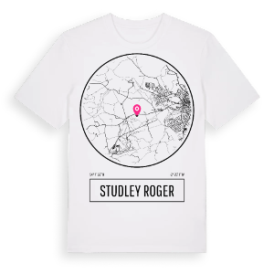 Studley Roger t-shirt – ekologisk bomull t-shirt från Pinshirt