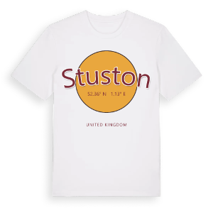Stuston cirkel t-shirt – ekologisk bomull t-shirt från Pinshirt