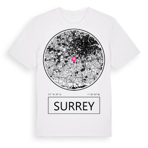 Surrey t-shirt – ekologisk bomull t-shirt från Pinshirt