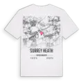 Surrey Heath karta t-shirt