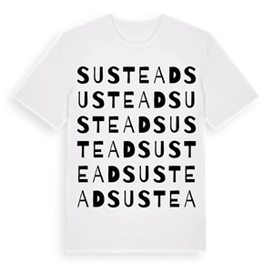 Sustead ordlek t-shirt – ekologisk bomull t-shirt från Pinshirt