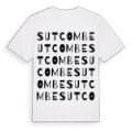 Sutcombe ordlek t-shirt