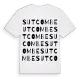 Sutcombe ordlek t-shirt