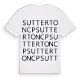 Sutterton CP ordlek t-shirt
