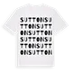 Sutton ordlek t-shirt