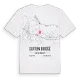 Sutton Bridge karta t-shirt