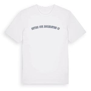 Sutton cum Duckmanton CP college t-shirt – ekologisk bomull t-shirt från Pinshirt