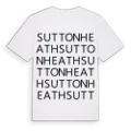 Sutton Heath ordlek t-shirt