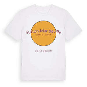 Sutton Mandeville cirkel t-shirt – ekologisk bomull t-shirt från Pinshirt