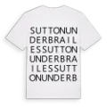 Sutton under Brailes ordlek t-shirt