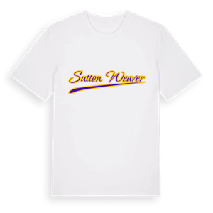 Sutton Weaver baseball t-shirt – ekologisk bomull t-shirt från Pinshirt