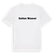 Sutton Weaver fetstil t-shirt