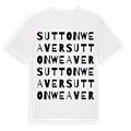 Sutton Weaver ordlek t-shirt