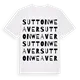 Sutton Weaver ordlek t-shirt