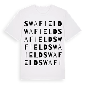 Swafield ordlek t-shirt – ekologisk bomull t-shirt från Pinshirt