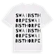 Swainsthorpe ordlek t-shirt