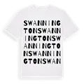 Swannington ordlek t-shirt