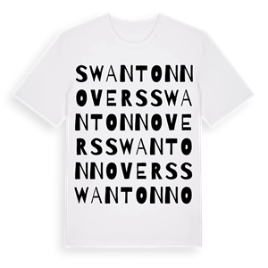 Swanton Novers ordlek t-shirt – ekologisk bomull t-shirt från Pinshirt