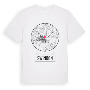 Swindon t-shirt – ekologisk bomull t-shirt från Pinshirt